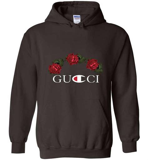 black gucci hoodie men's|Gucci champion hoodie cheap.